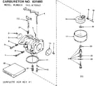 Craftsman 143670062 carburetor diagram