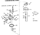 Craftsman 143675062 carburetor diagram