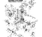 Craftsman 143676152 engine diagram