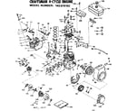 Craftsman 143676162 replacement parts diagram