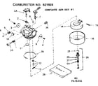 Craftsman 143676202 carburetor diagram
