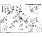 Craftsman 143676222 replacement parts diagram