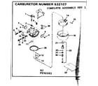 Craftsman 143696082 carburetor diagram