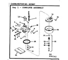 Craftsman 143696142 carburetor diagram
