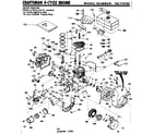 Craftsman 143714102 replacement parts diagram