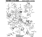 Craftsman 143716122 replacement parts diagram