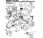 Craftsman 143716412 replacement parts diagram