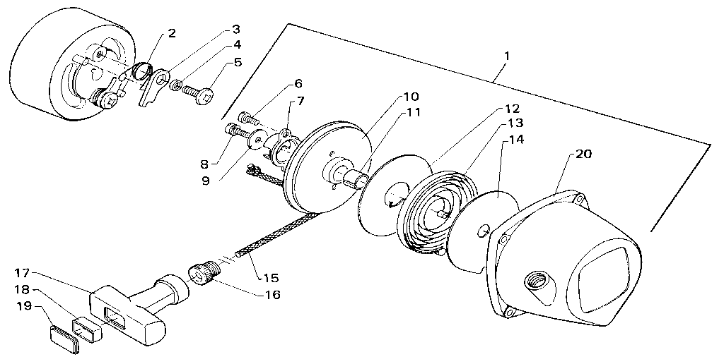 Starter assembly no.8777-00