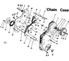 Craftsman 247296751 chain case assembly diagram