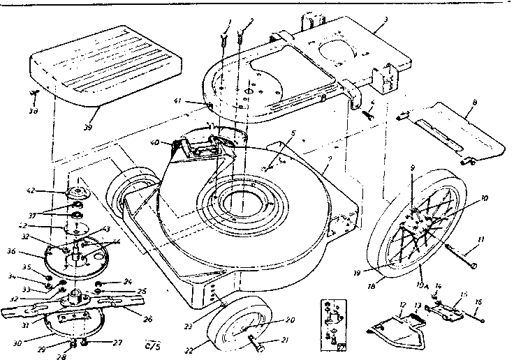 Mower housing