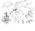 Craftsman 247881121 mower housing diagram