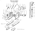 Craftsman 257798830 replacement parts diagram