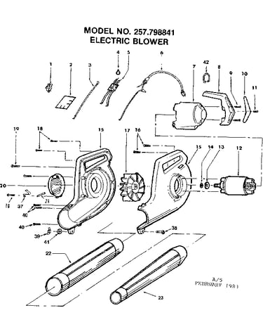 Electric blower