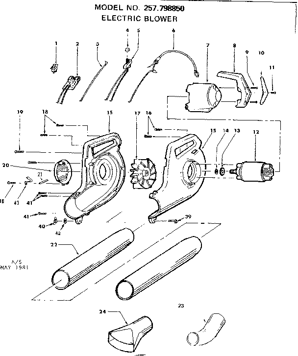 Electric blower