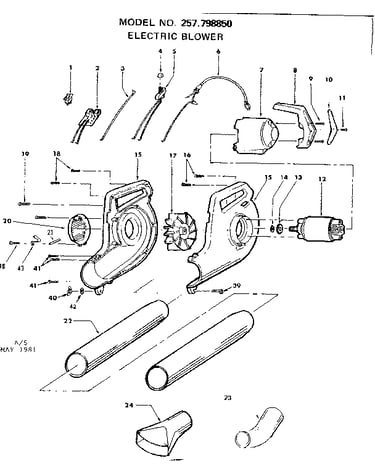Electric blower