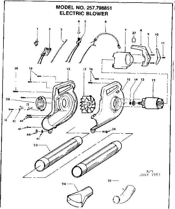 Electric blower