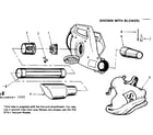 Kenmore 257798860 replacement parts diagram