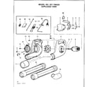 Craftsman 257799320 replacement parts diagram