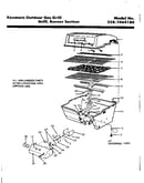 Grill burner section