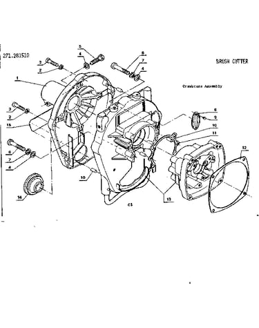 Crankcase assembly