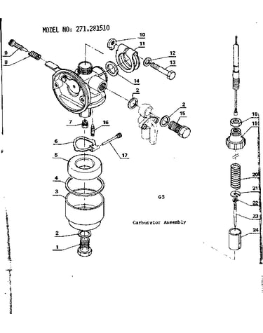 Carburetor assembly