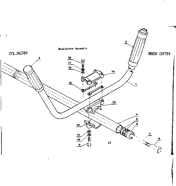 Handlebar assembly