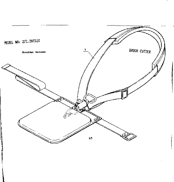 Shoulder harness