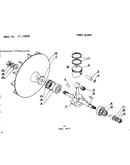 Crankshaft piston and fan