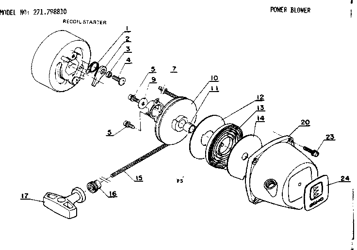 Recoil starter