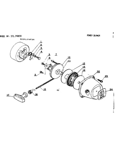 Recoil starter