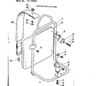 Craftsman 271798810 backpack band and frame diagram