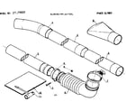 Craftsman 271798810 blowing pipe and tool diagram