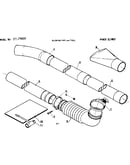 Blowing pipe and tool