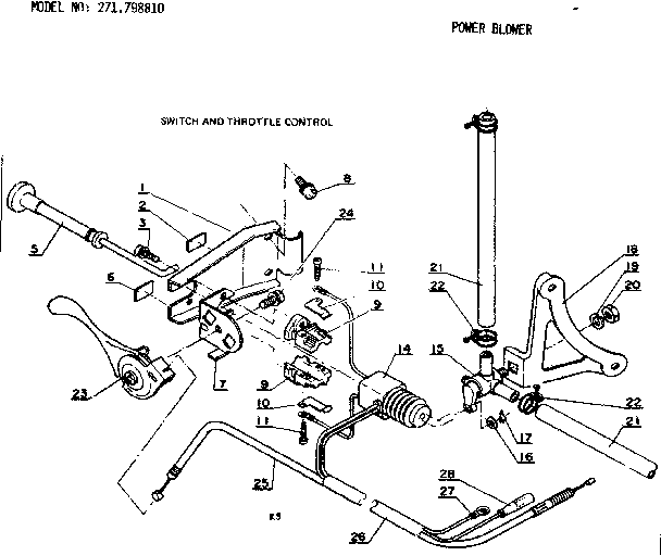 Switch and throttle control
