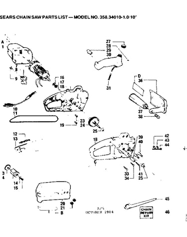 Replacement parts