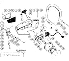 Craftsman 358350820-1975 handle assembly diagram