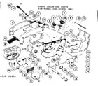 Craftsman 358350821-1980 main frame diagram
