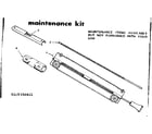 Craftsman 358350821-1980 maintenance kit diagram