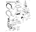 Craftsman 358350853 handle assembly diagram