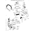 Craftsman 358350880-1976 handle assembly diagram