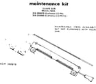 Craftsman 358350870-1976 maintenance kit diagram