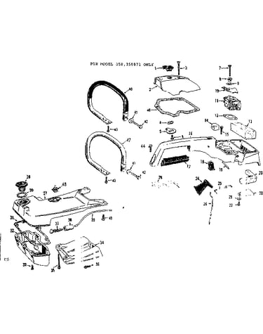 Handle assembly- 358.350831