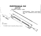 Craftsman 358350911 maintenance kit diagram