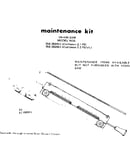 Maintenance kit