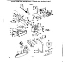 Craftsman 358353631 engine & bar assembly diagram