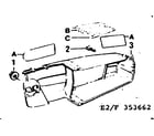Craftsman 358353662 bar clamp diagram