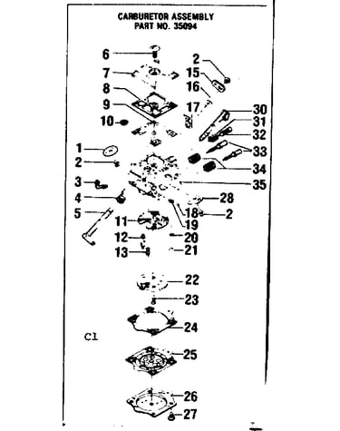 Carburetor assembly