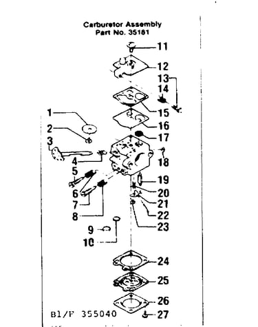 Carburetor assembly