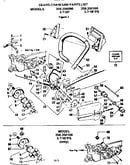 Handle/chain and guide bar  assembly
