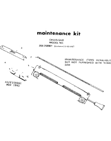 Maintenance kit